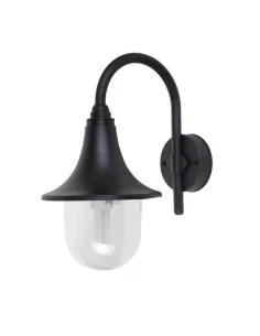 Aplique Exterior Hinojo 1xe27 Negro Ip44 126261009 Fabrilamp