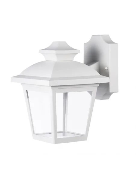 Aplique Exterior Maca 1xe27 Blanco Ip44 126361001 Fabrilamp
