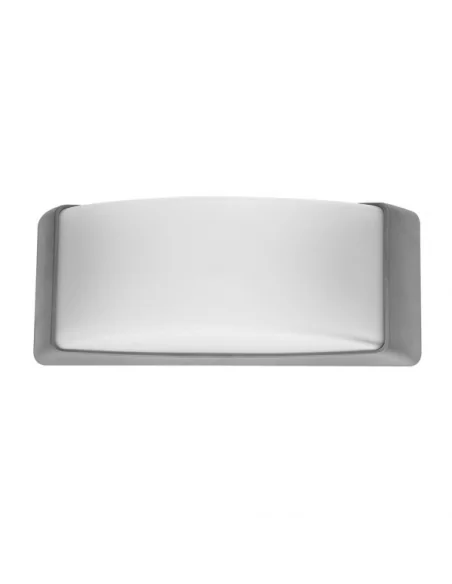 Aplique Exterior Azuki 1xe27 Gris Ip65 126561028 Fabrilamp