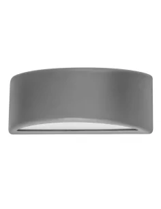 Aplique Exterior Kefir 1xe27 Gris Ip65 126761028 Fabrilamp