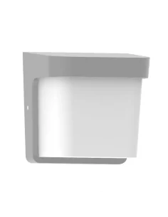 Aplique Exterior Agar 1xe27 Gris Ip65 127061028 Fabrilamp