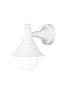 Aplique Exterior Mentol 1xe27 Blanco Ip44 127161001 Fabrilamp