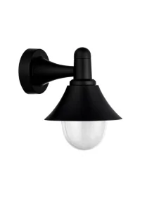 Aplique Exterior Mentol 1xe27 Negro Ip44 127161009 Fabrilamp