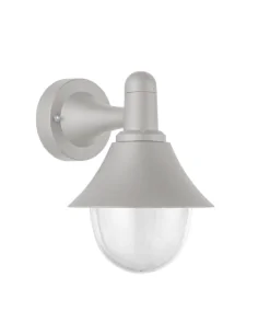 Aplique Exterior Mentol 1xe27 Gris Ip44 127161028 Fabrilamp