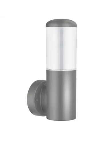 Aplique Exterior Azafran 1xe27 Gris Ip44 127361028 Fabrilamp