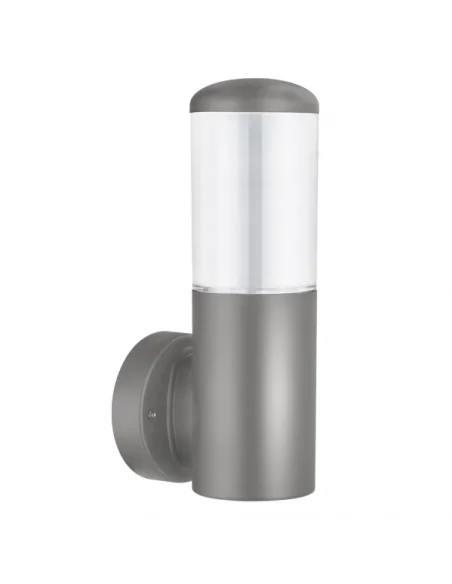Aplique Exterior Azafran 1xe27 Gris Ip44 127361028 Fabrilamp
