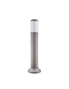 Pilar Exterior Azafran 1xe27 Gris Ip44 127371128 Fabrilamp