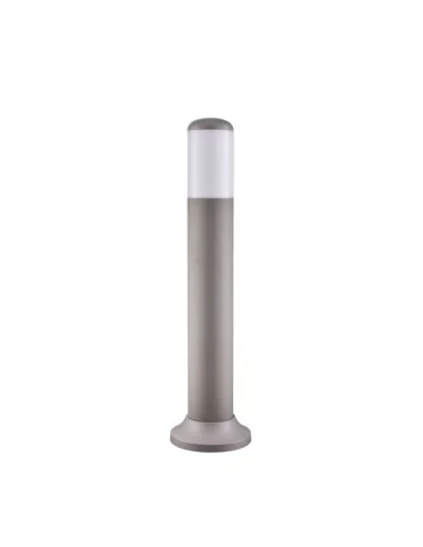 Pilar Exterior Azafran 1xe27 Gris Ip44 127371128 Fabrilamp