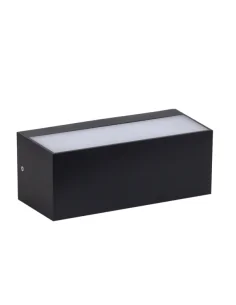 Aplique 12w 4000k Soutelo Ip65 Gris Oscuro A18161255B Fabrilamp