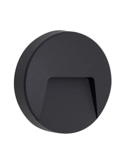 Aplique Exterior Redond 3w Levira Gris Oscuro A18560355B Fabrilamp