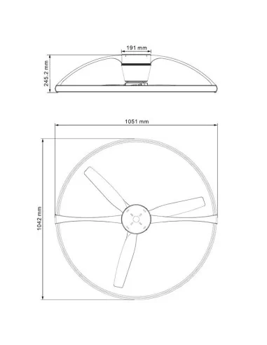 Ventilador NEPAL Mantra 7530