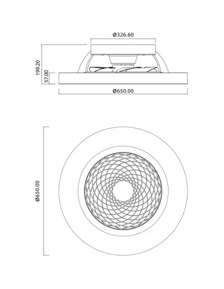 Ventilador TIBET Mantra 7126