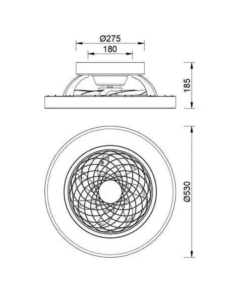 Ventilador TIBET MINI Mantra 7804