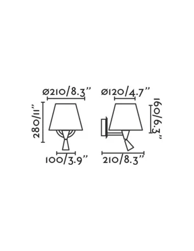 Aplique con lector Sumba faro 64309-71