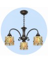 Lámparas de mosaico